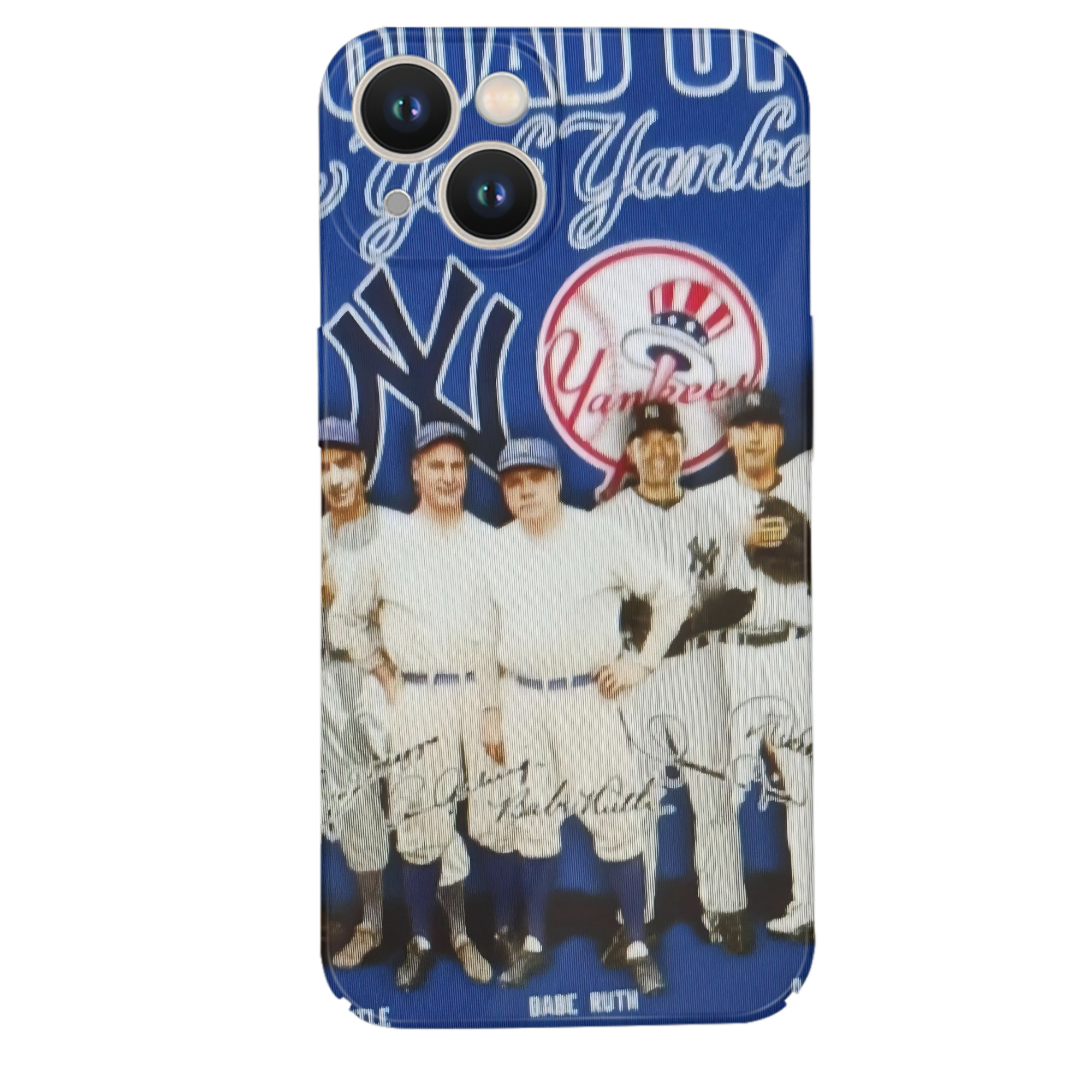 New York Yankees 312 IPhone 14 Series Full-Cover Hard Case – Shockproof With Raised Camera Protection – Precise Cutouts, Wireless Charging Compatible – Durable, Anti-Yellowing, Easy To Clean